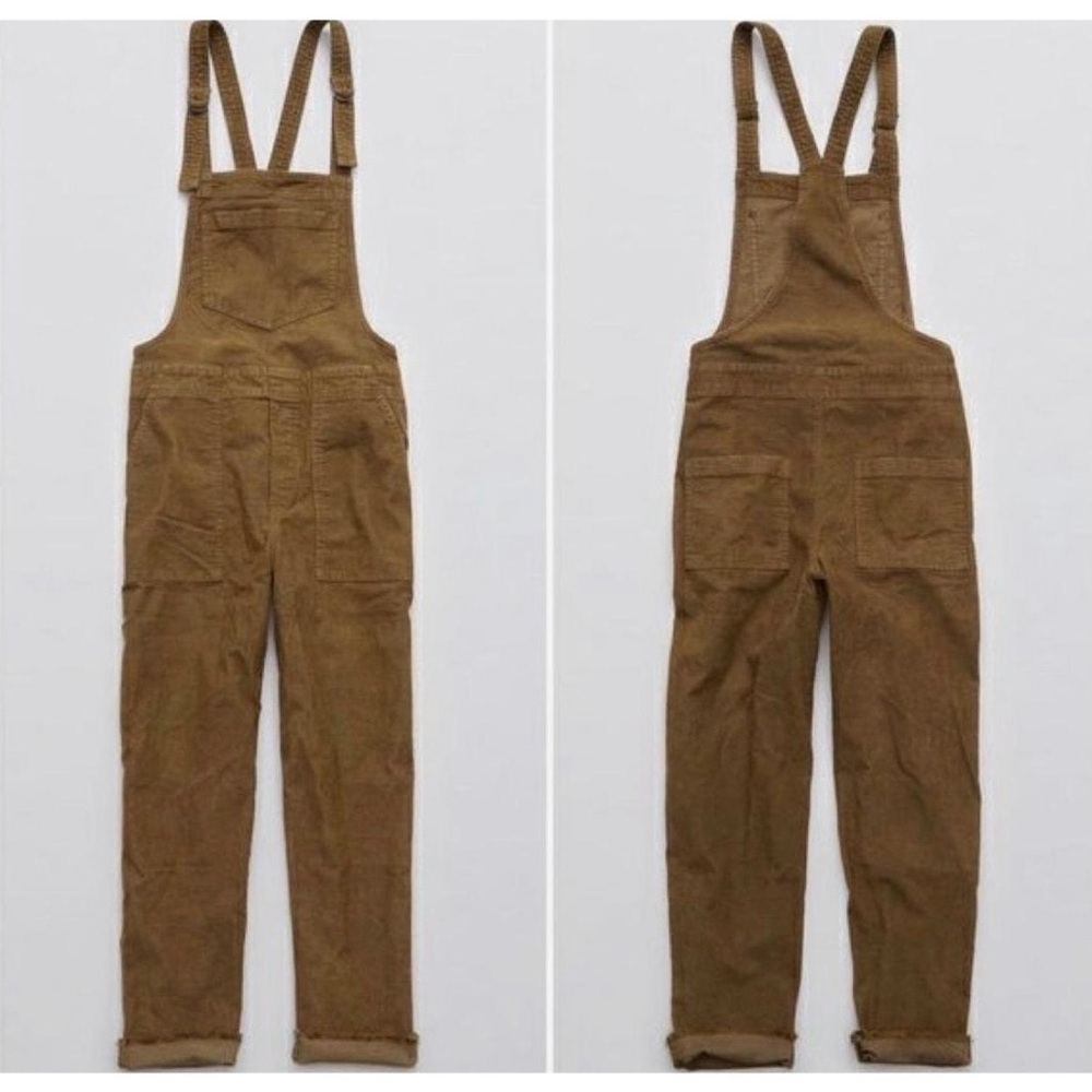 Aerie Werk & Play Corduroy Overalls - Picture 2 of 8